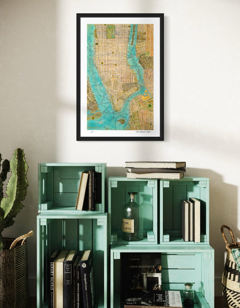 Manhattan Map | Limited Edition Prints